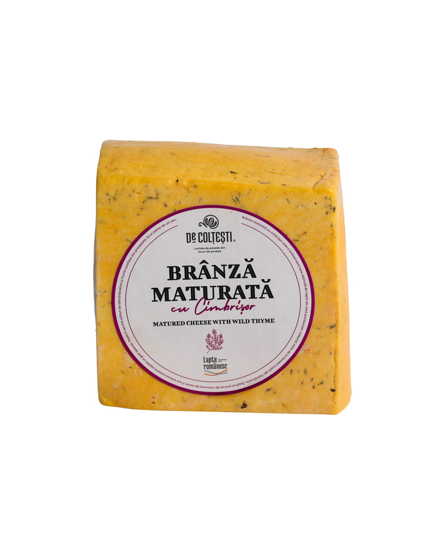 Brânză Maturată cu Cimbrișor ~2kg