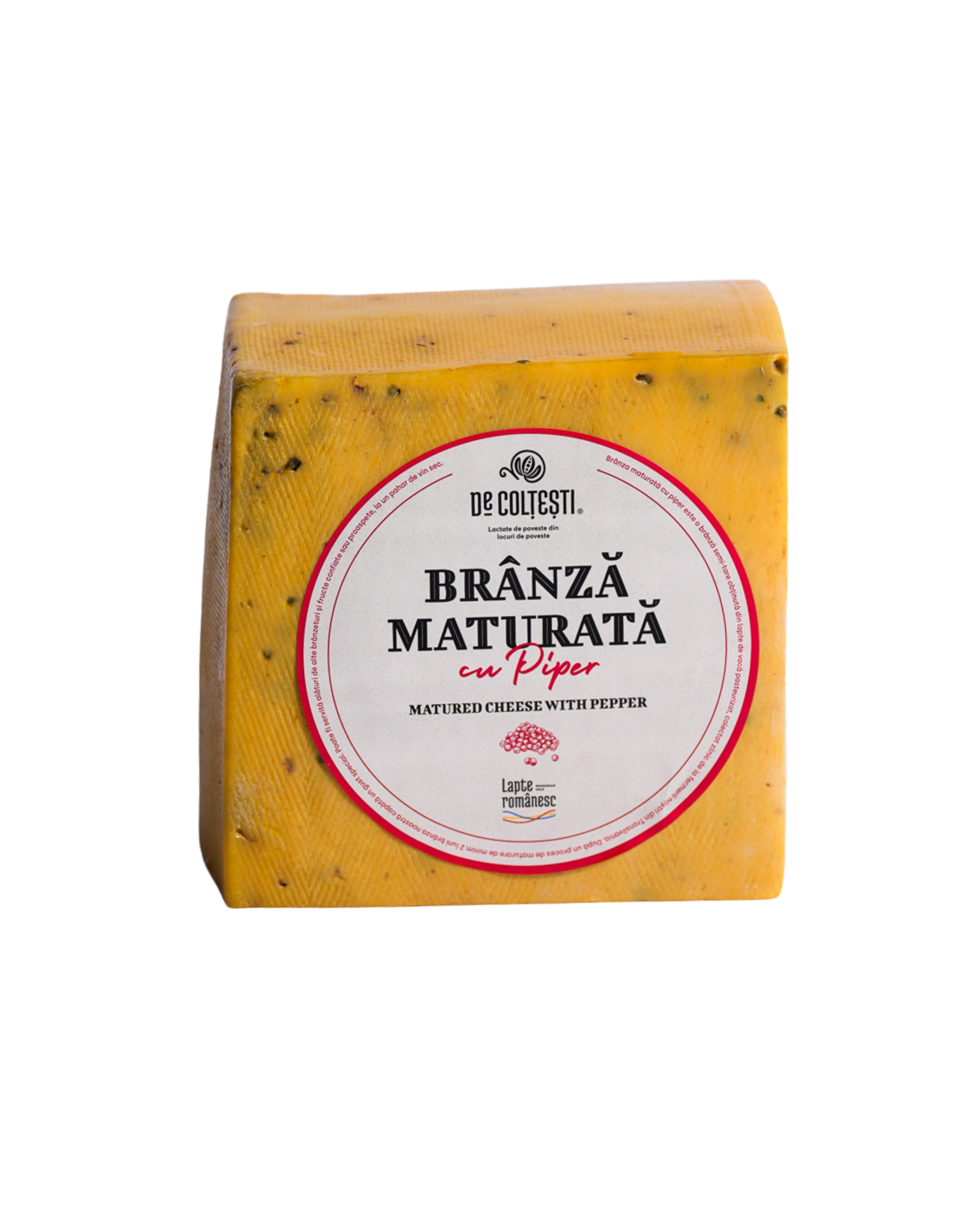 Brânză Maturată cu Piper ~2kg