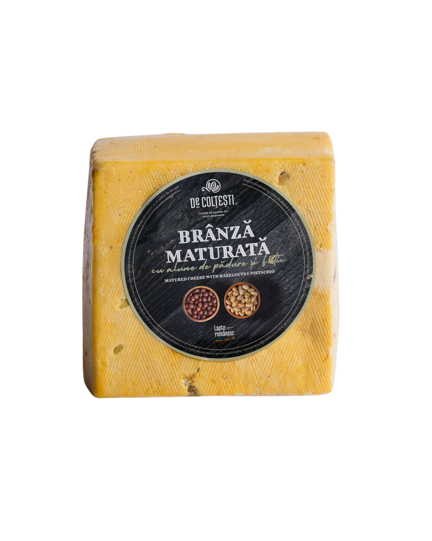 Brânză Maturată cu Alune de Pădure si Fistic ~2kg