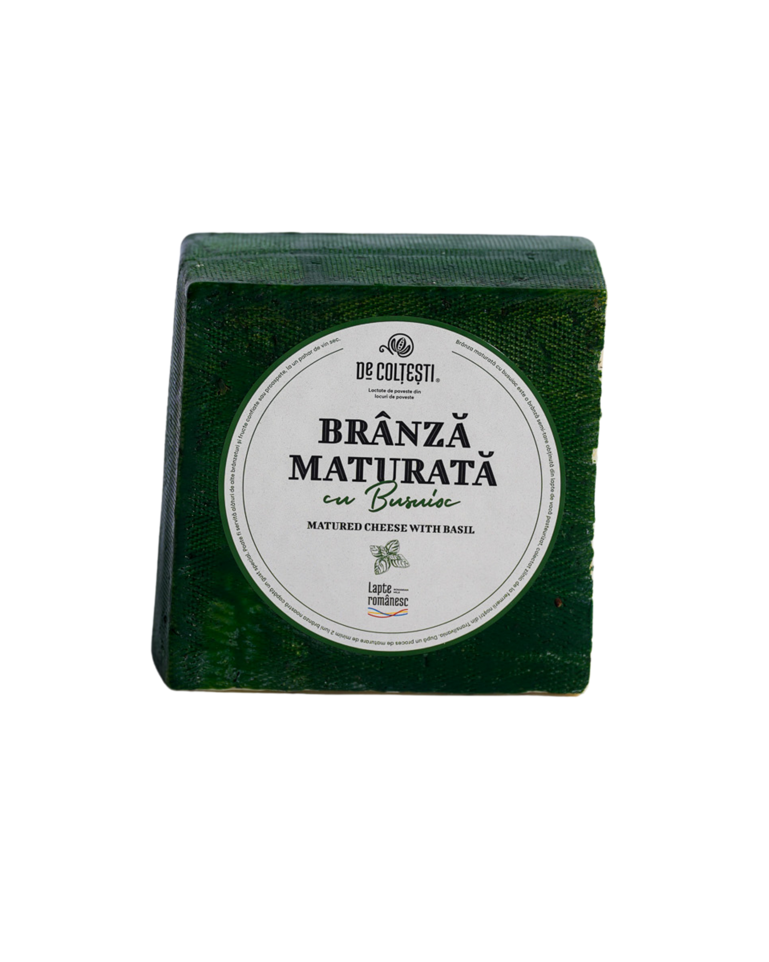 Brânză Maturată cu Busuioc ~2kg