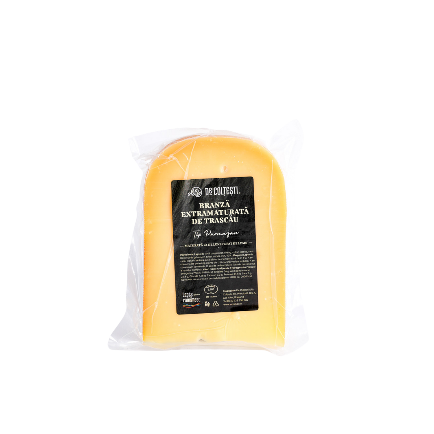 Branza extramaturata de Trascau (tip Parmezan) 200g