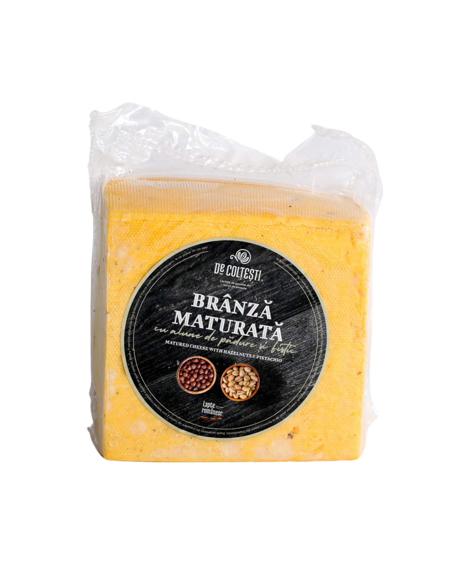 Brânză Maturată cu Alune de Pădure si Fistic ~2kg