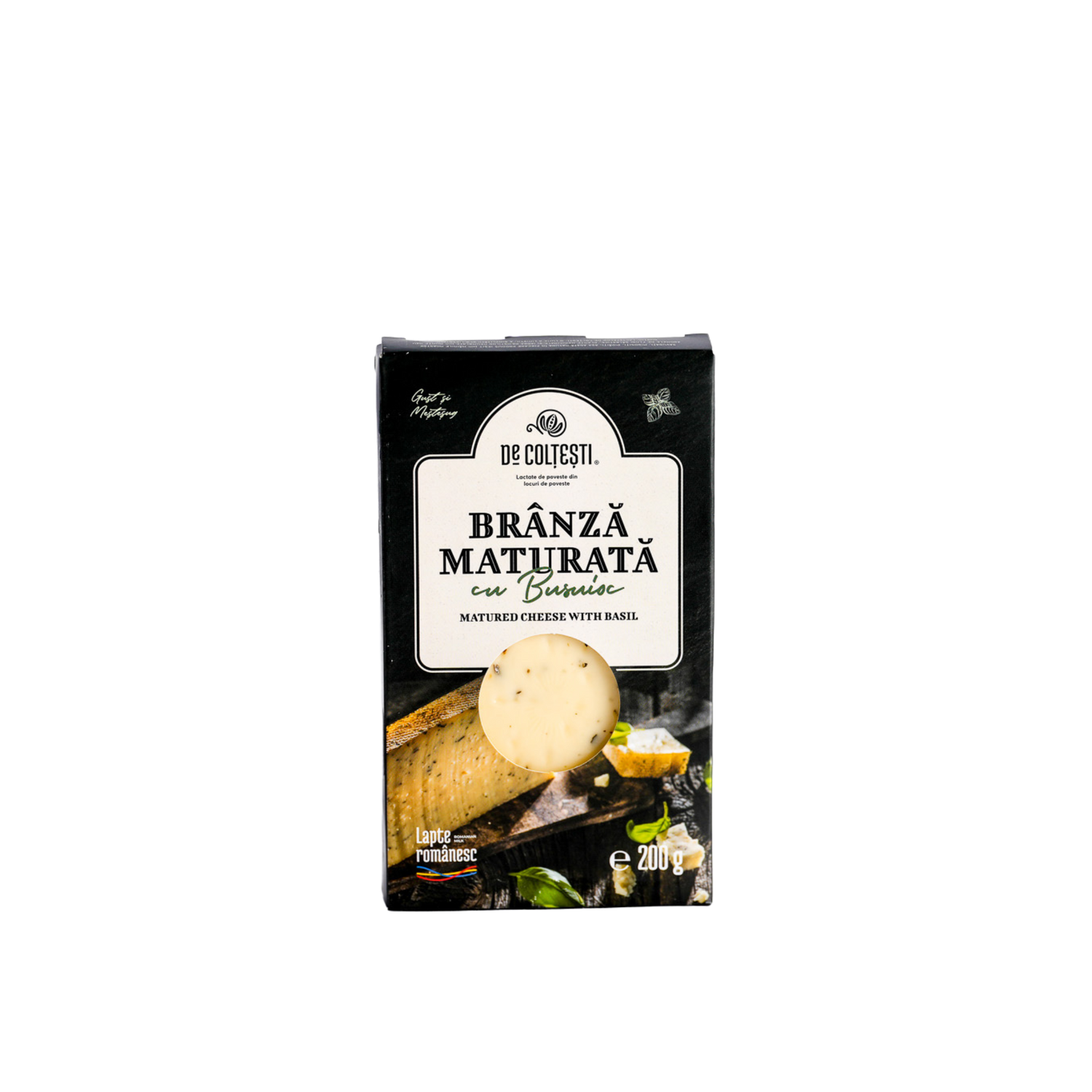 Branza Maturata cu Busuioc 200g