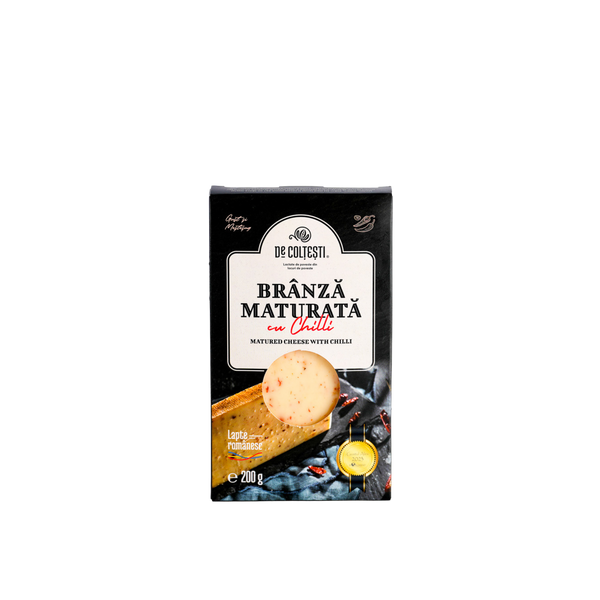 Brânză Maturată cu Chilli 200g