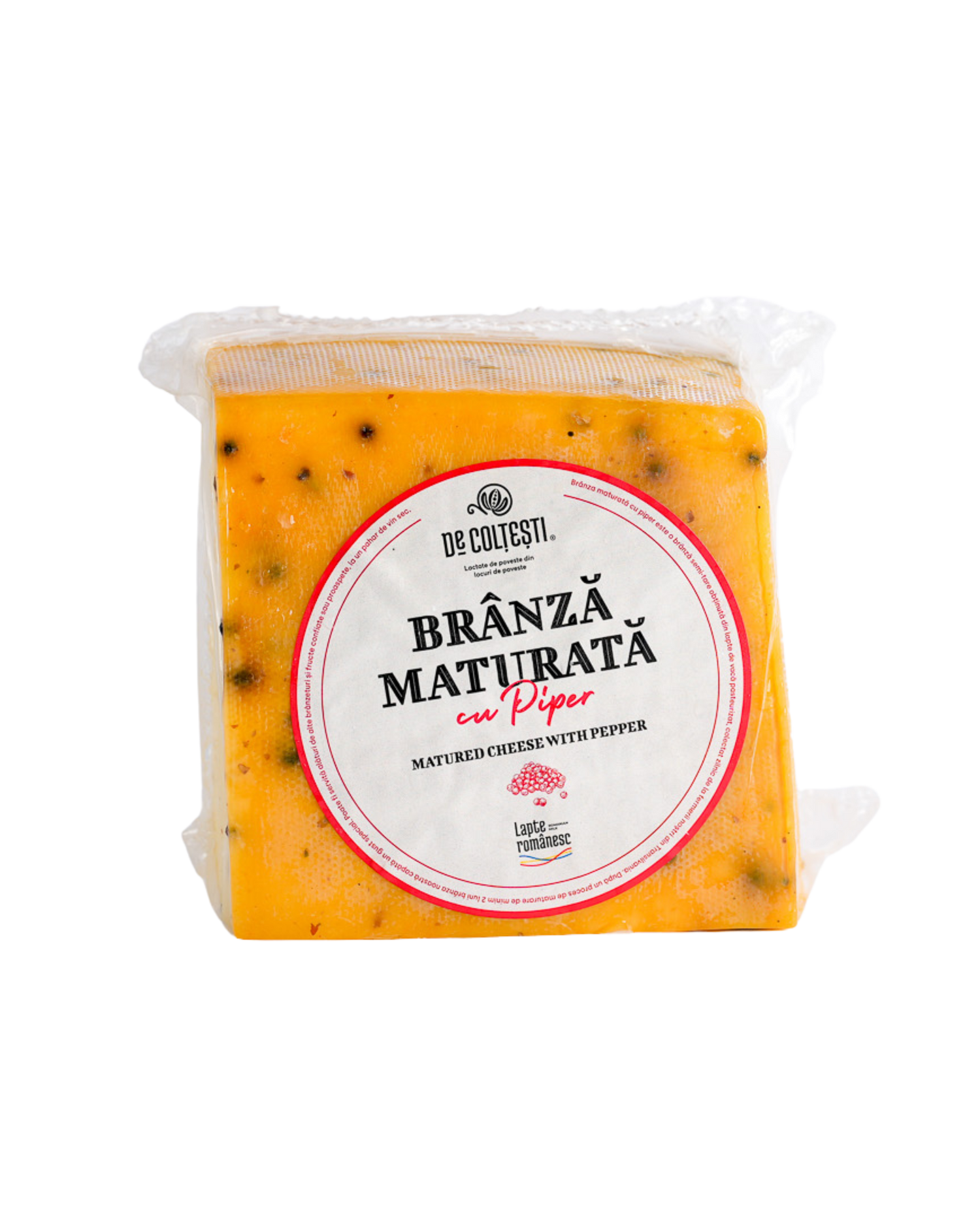 Brânză Maturată cu Piper ~2kg