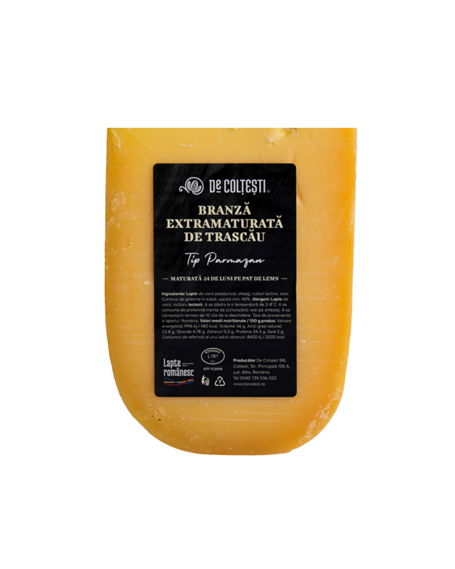 Brânză extramaturată de Trascău (tip Parmezan) 300g
